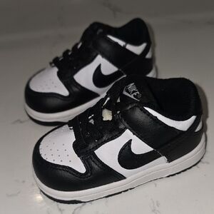 Nike Kids Black and White Sneakers